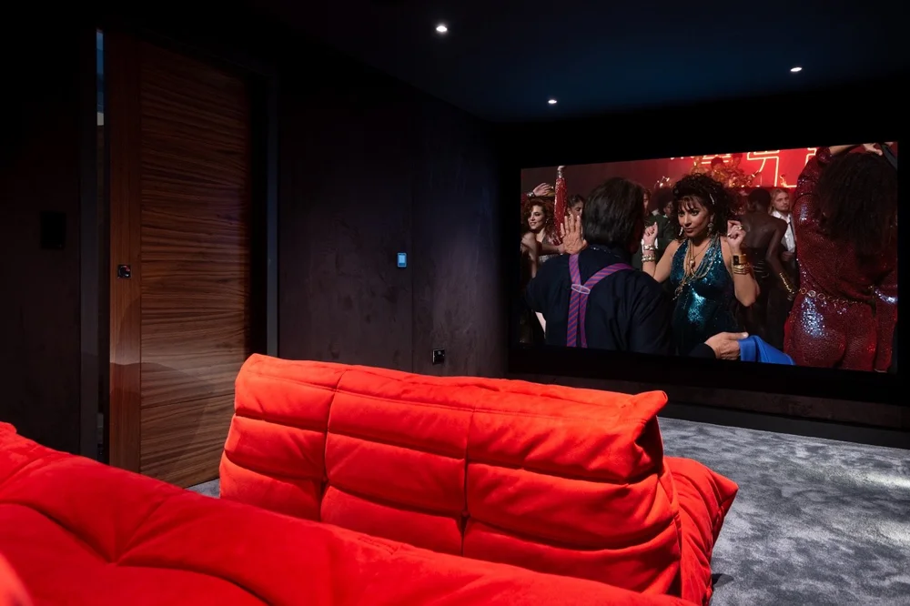 Cosy Canford Cliffs, Home Cinema